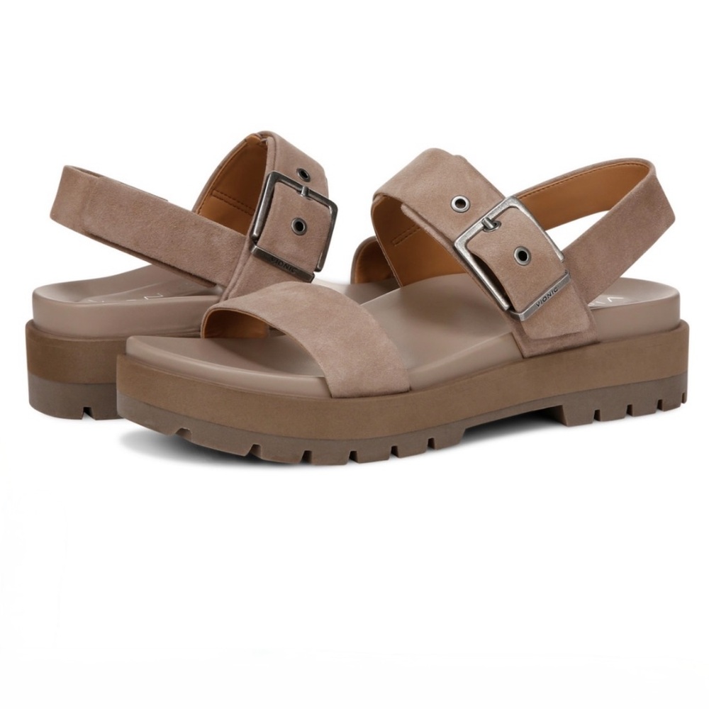 Vionic Torrance Platform lug Sandal. Size 11.